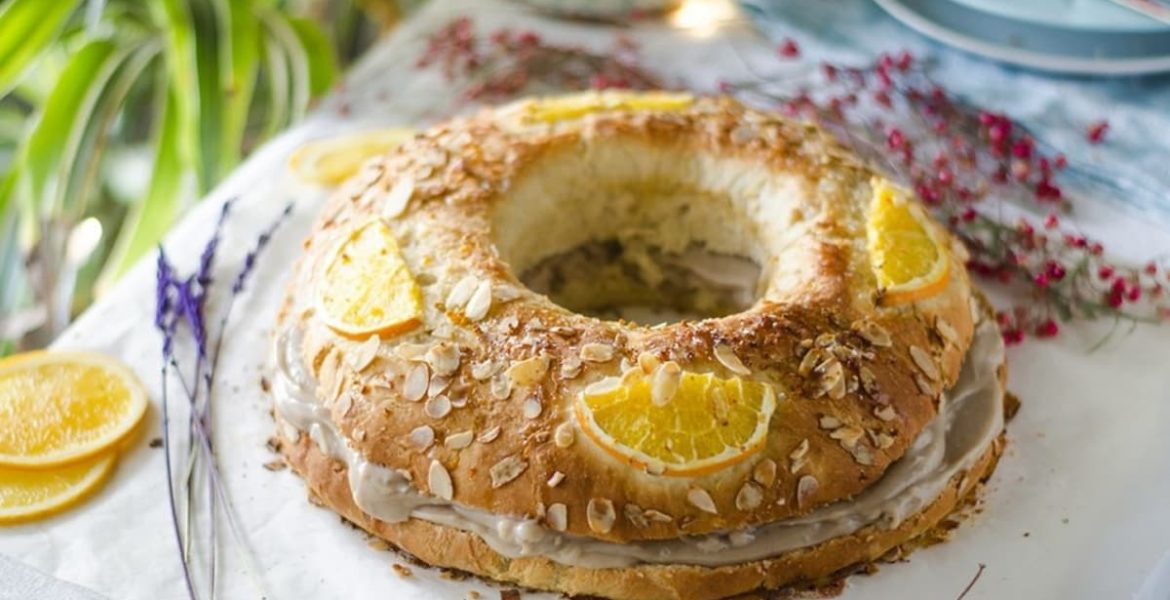 rosca de pascua vegana