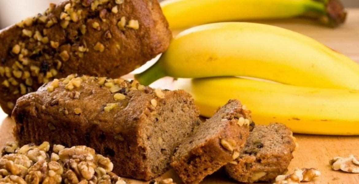 Pan de banana: receta fácil y saludable 1