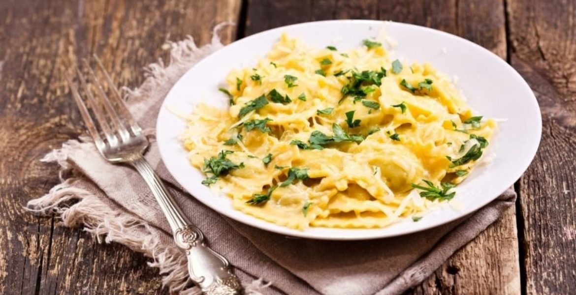 ravioles de calabaza