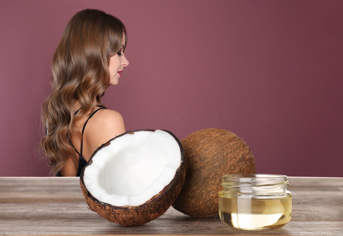 aceite para el pelo coco
