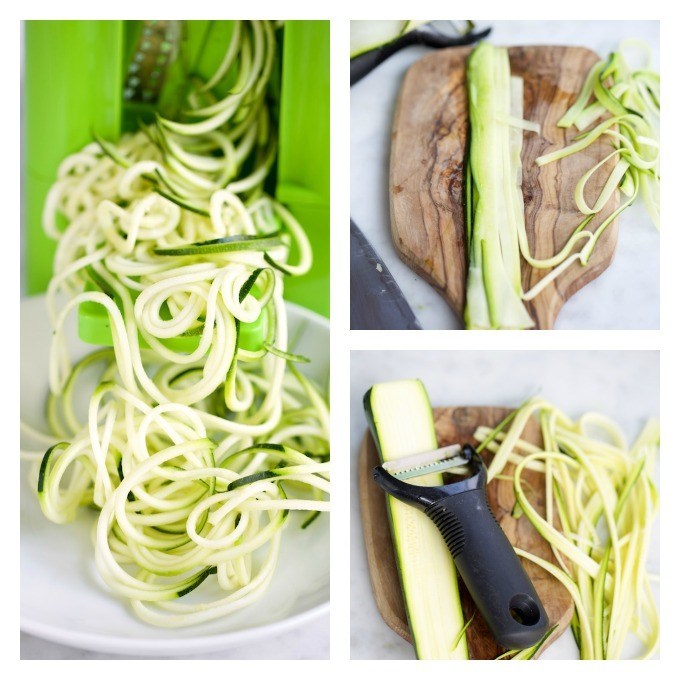 Cómo hacer fideos de zucchini o calabacín: receta fácil 1