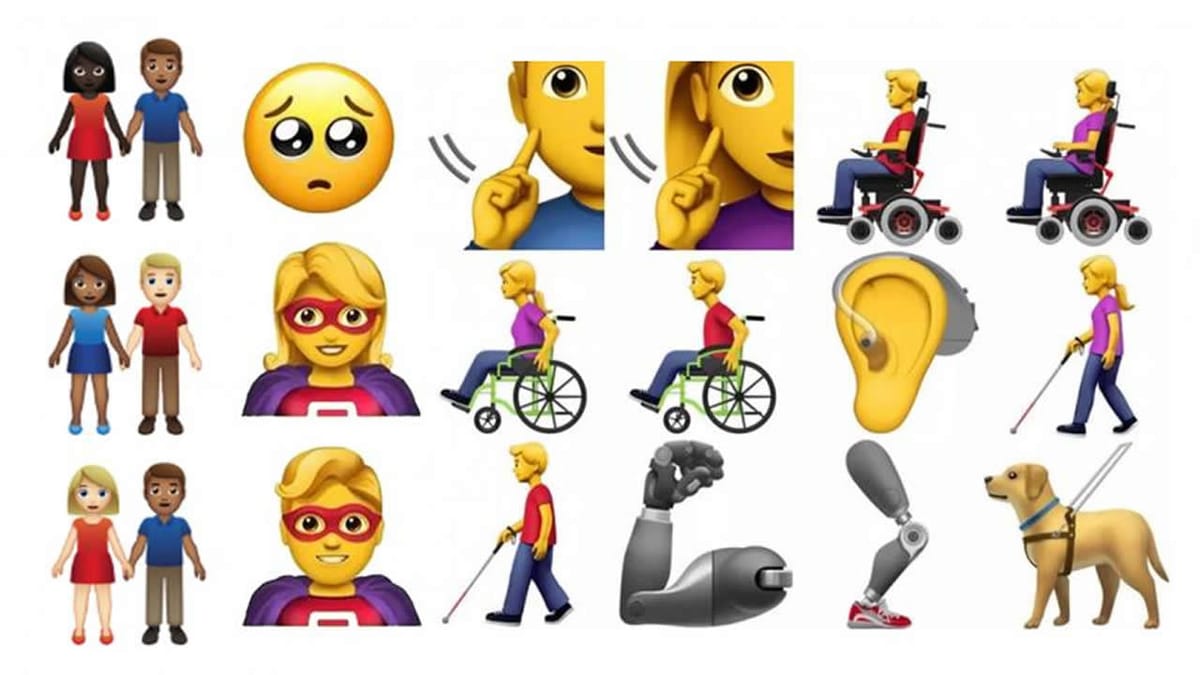 Disney por la inclusión: disfraces que se adaptan a las sillas de ruedas 10 emojis inclusivos