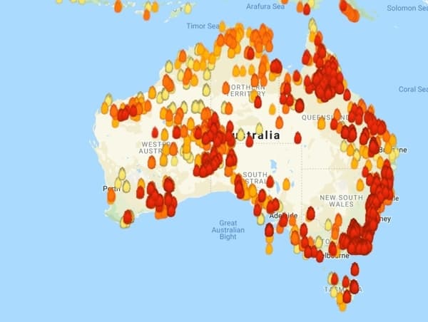 australia incendios