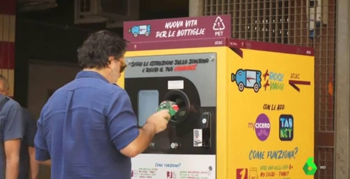 botellas para el metro