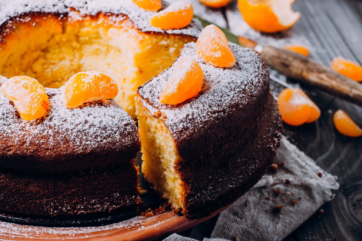 bizcochuelo de mandarina