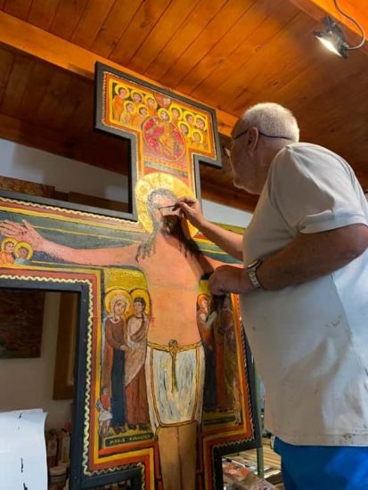 Pintando en la cuarentena: cómo llenar de color el aislamiento 17 cristo de san damian