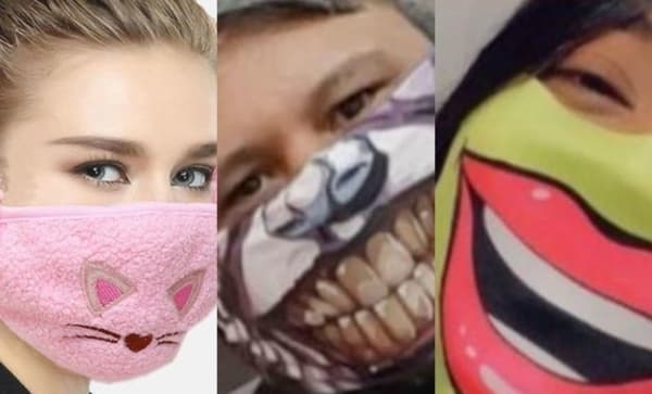 como hacer cubrebocas divertidos