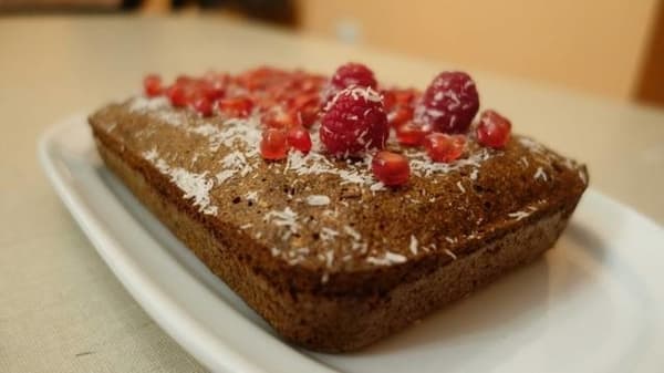 budin con harina de teff