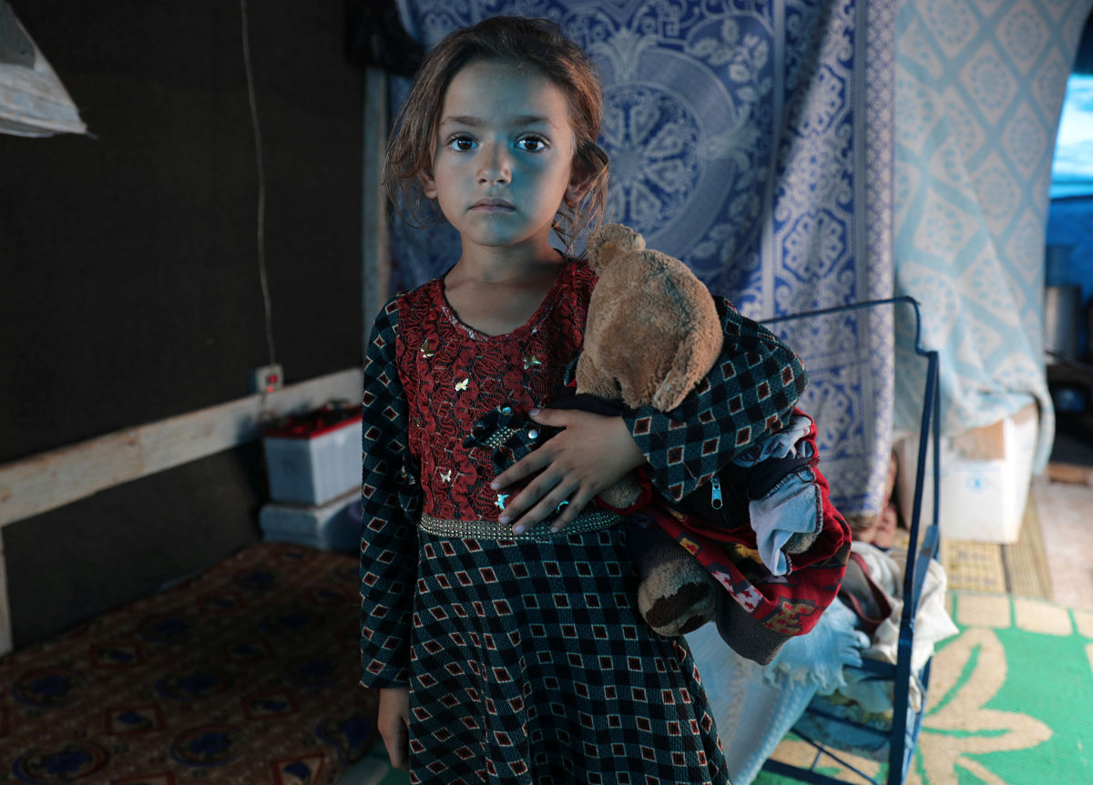 niños refugiados de Siria