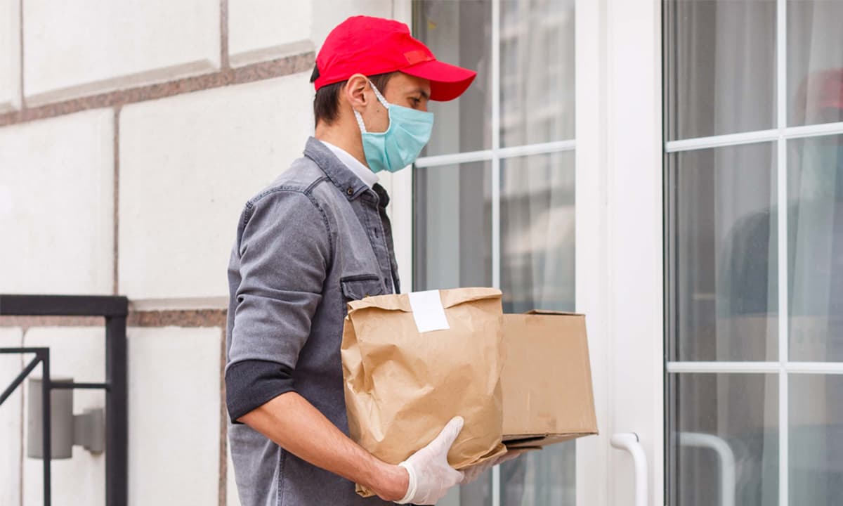 delivery coronavirus