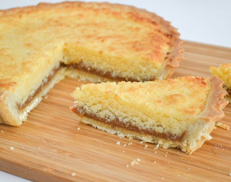 tarta de coco y dulce de leche