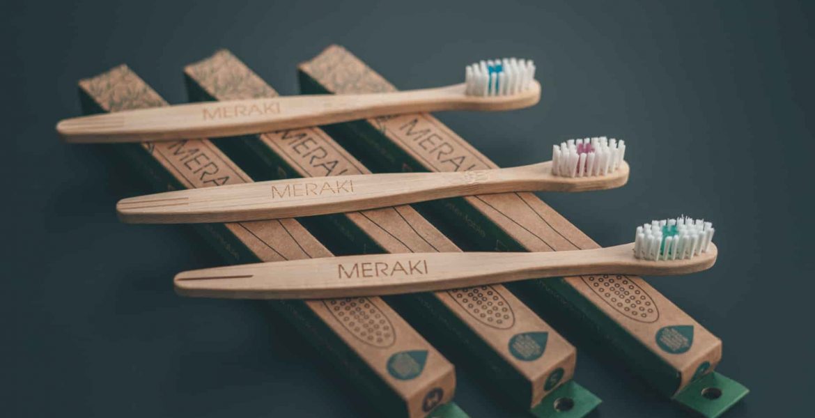 Meraki Cepillo de bambu