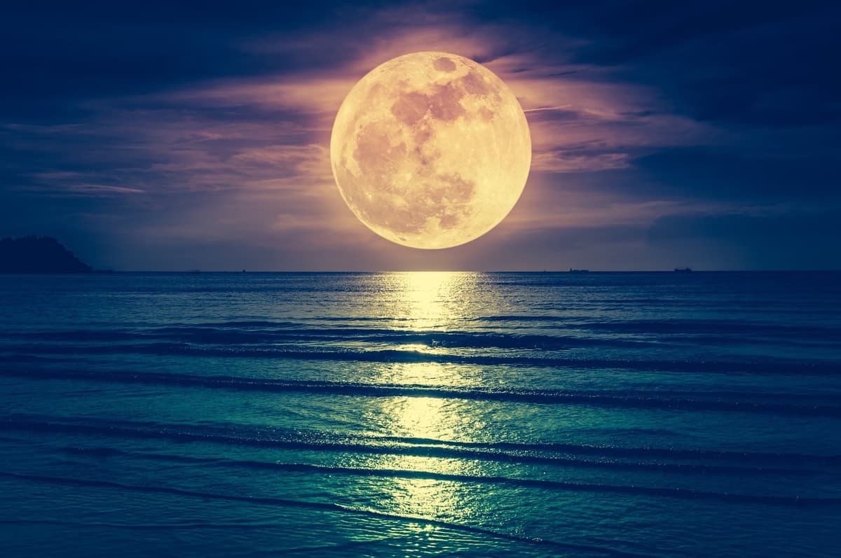 luna llena de octubre 2020