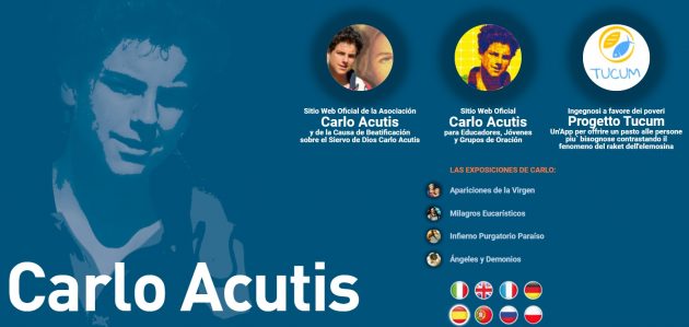 el sitio oficial de Carlo Acuti en Internet