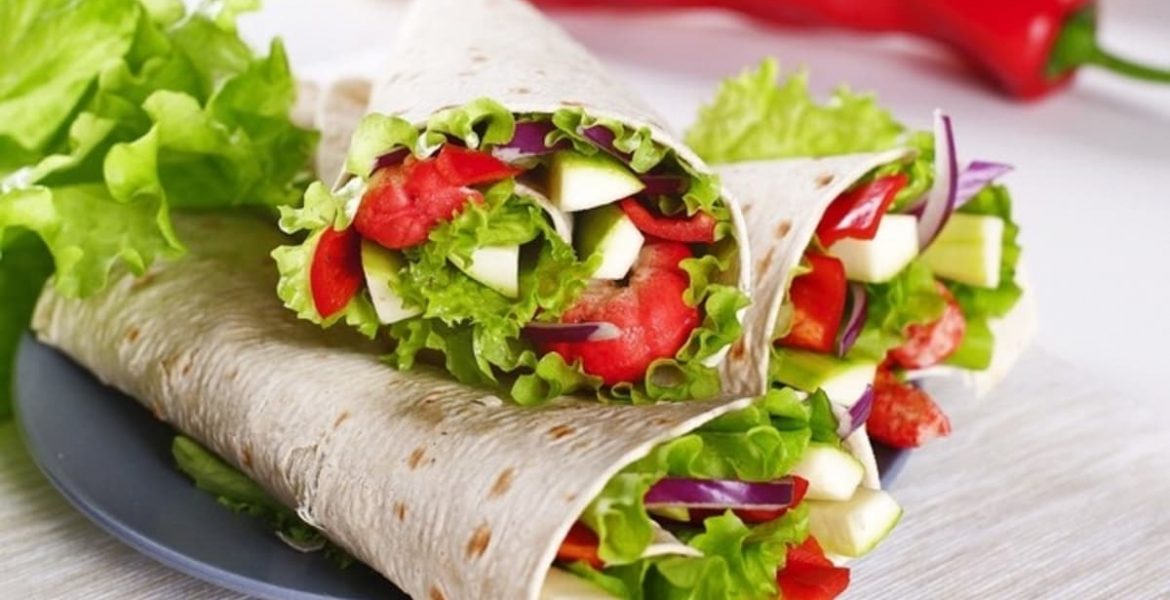 wraps vegetarianos