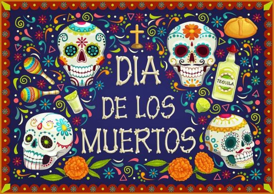 Calaveras literarias elaboradas para Día de Muertos