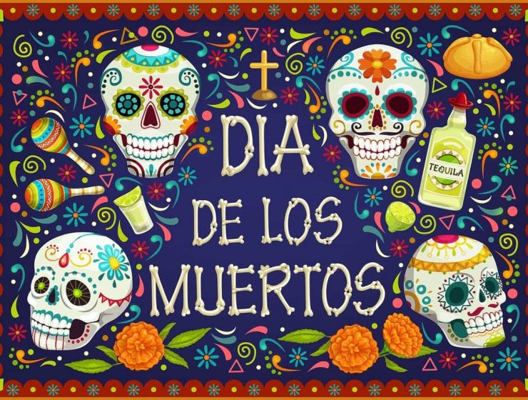 Calaveras literarias elaboradas para Día de Muertos