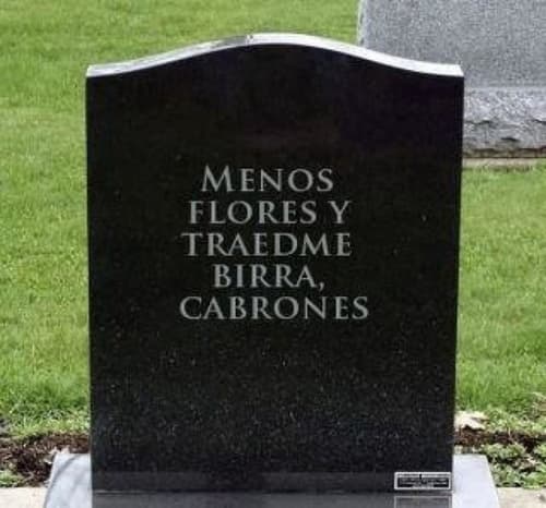 lápidas divertidas