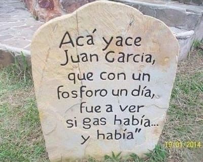 Lápidas Graciosas y Divertidas