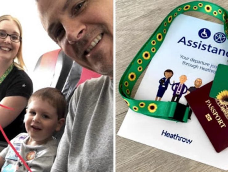 Cinta con girasoles de los aeropuertos: conoce su significado 3 cordon de girasoles