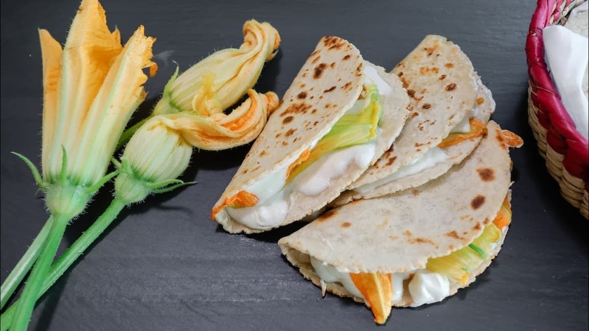 recetas con flor de calabaza