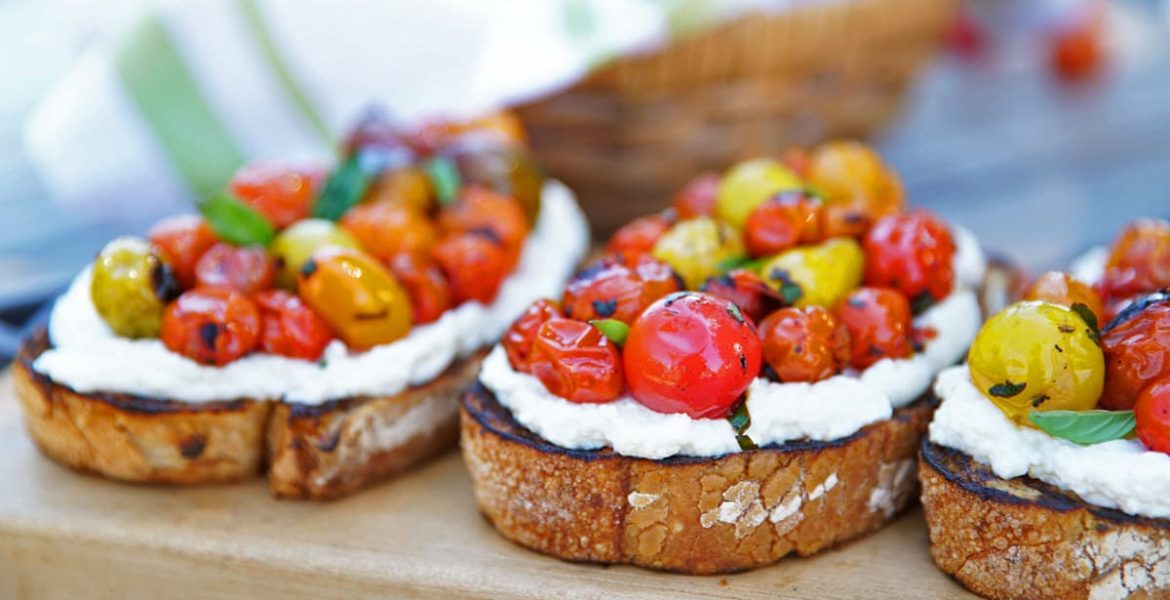 como hacer bruschettas