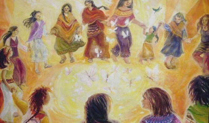 Cuando las cabezas de las mujeres se juntan alrededor del fuego