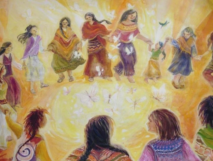 Cuando las cabezas de las mujeres se juntan alrededor del fuego