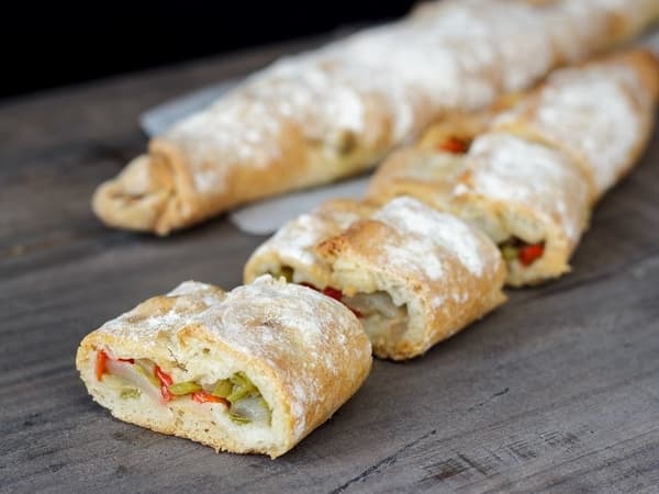 pan casero relleno