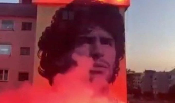 mural maradona
