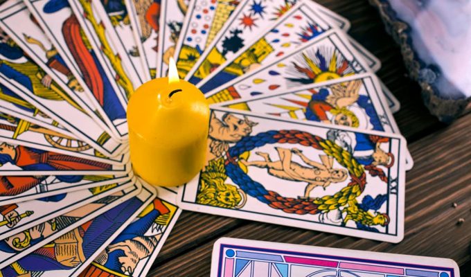 Mazo de cartas de tarot de marsella