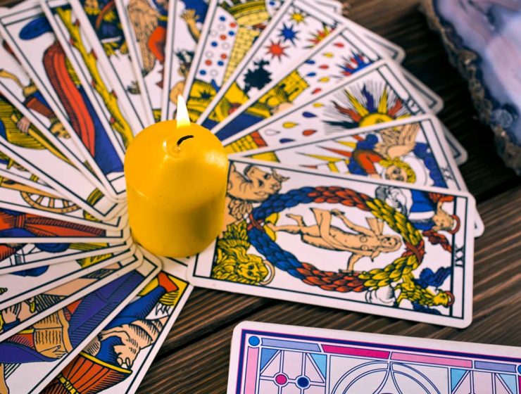 Mazo de cartas de tarot de marsella