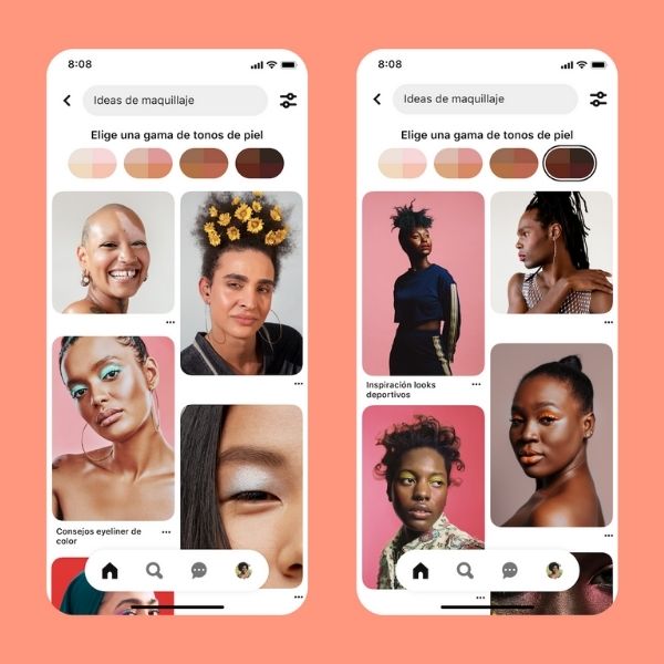 Pinterest: nueva función de búsquedas según el tipo de cabello 4