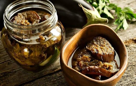 berenjenas en escabeche