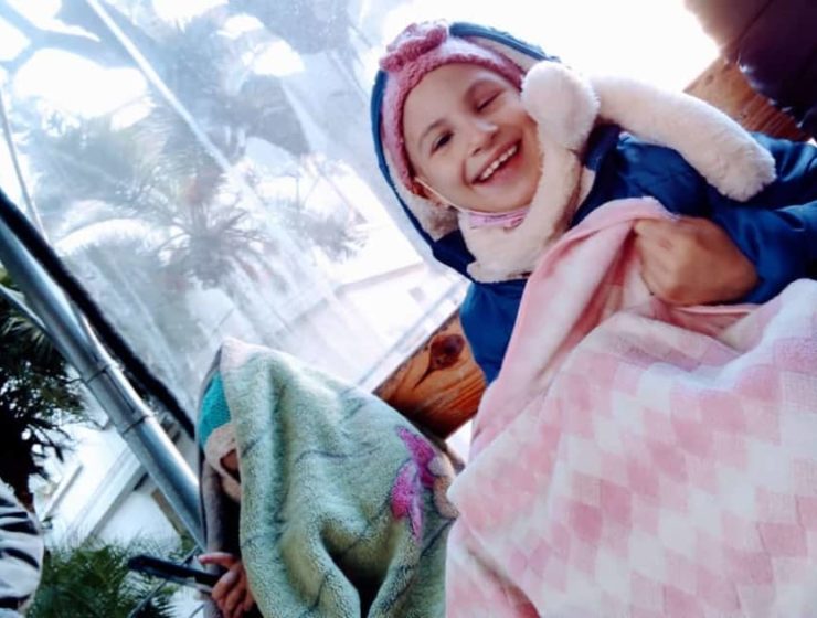 El calor también sana: niños con cáncer necesitan frazadas para atravesar mejor los rigores de la quimioterapia 5
