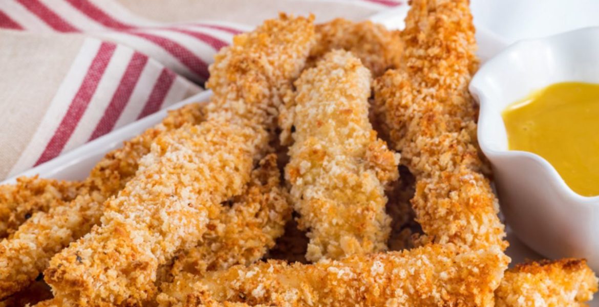 Receta para preparar dedos de pollo y mozzarella 3