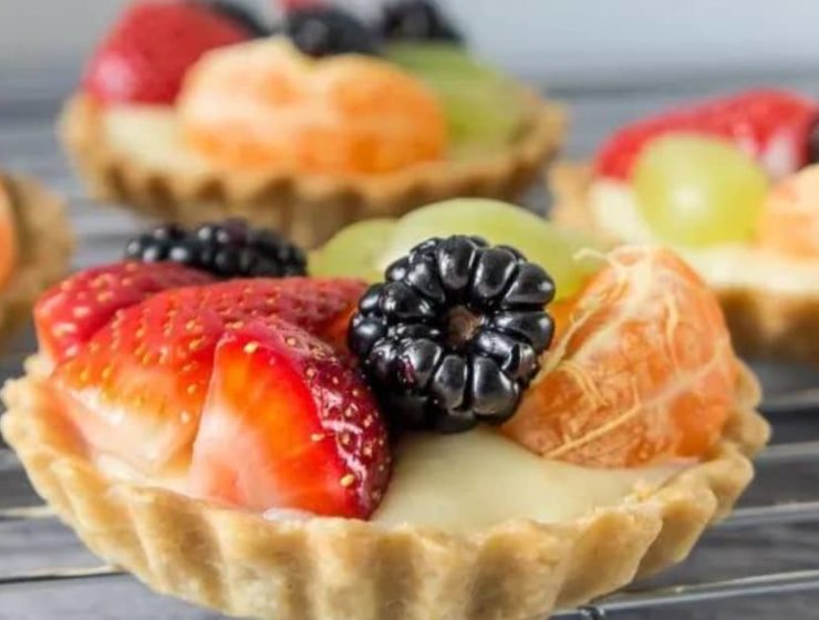 tartaletas de frutas