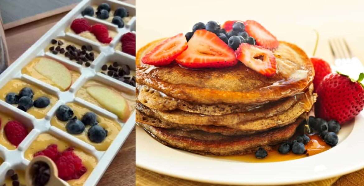 Receta de hot cakes congelados en cubetera 6