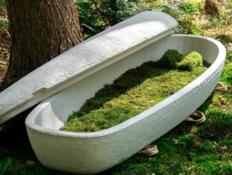 Ataúdes biodegradables para seguir cuidando el planeta después de la vida 4 Ataúdes biodegradables para seguir cuidando el planeta después de la vida 2