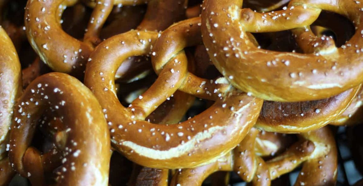 como hacer pretzels caseros