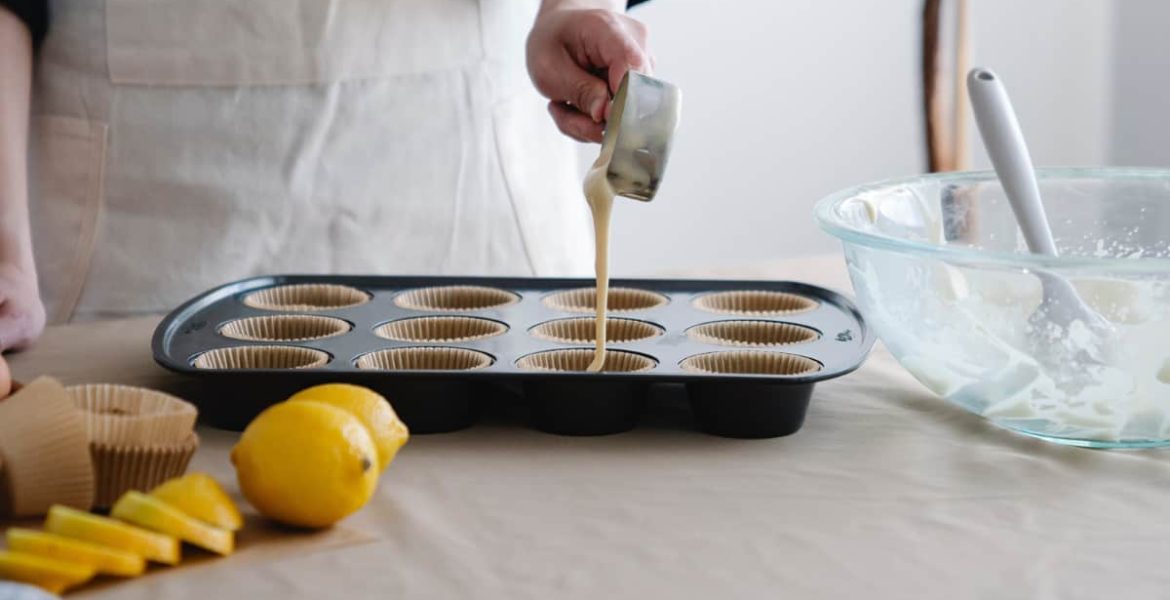 muffins de limon y amapola