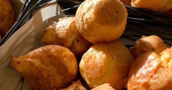 preparacion de scones de queso