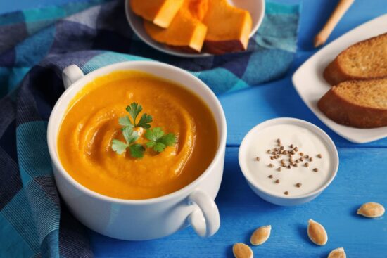 Sopa de calabaza asada: receta fácil, sana y deliciosa 3 Sopa de calabaza asada con jengibre