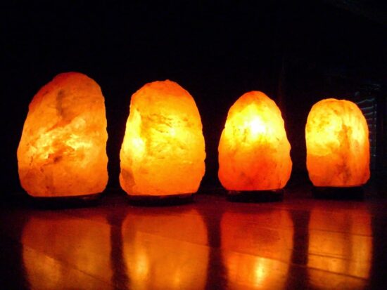 Lámparas de sal para el reset energético Uso de lámparas de sal