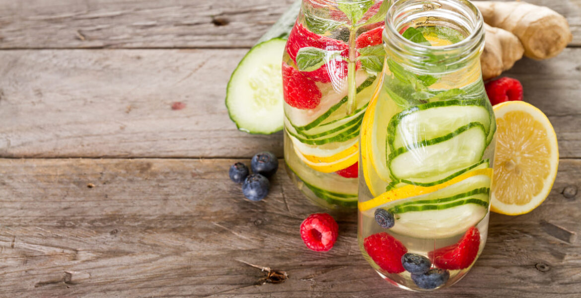 aguas saborizadas caseras