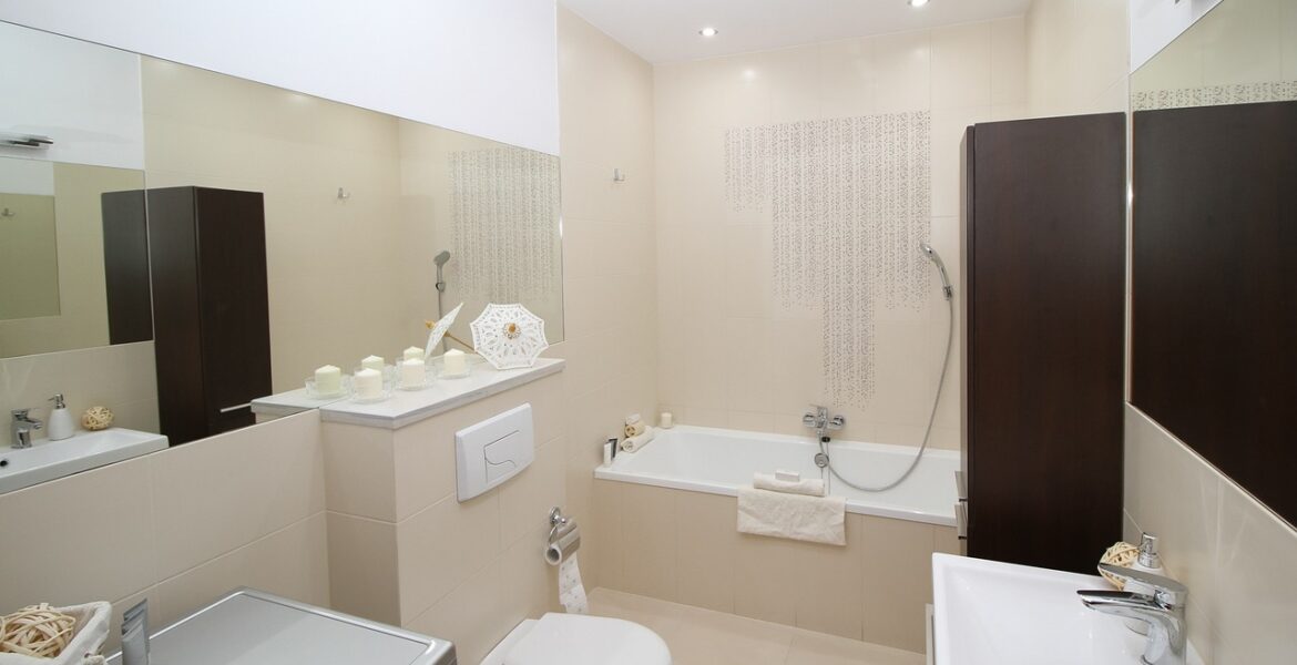 como limpiar el baño