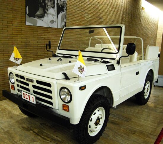 El papamóvil es sustentable