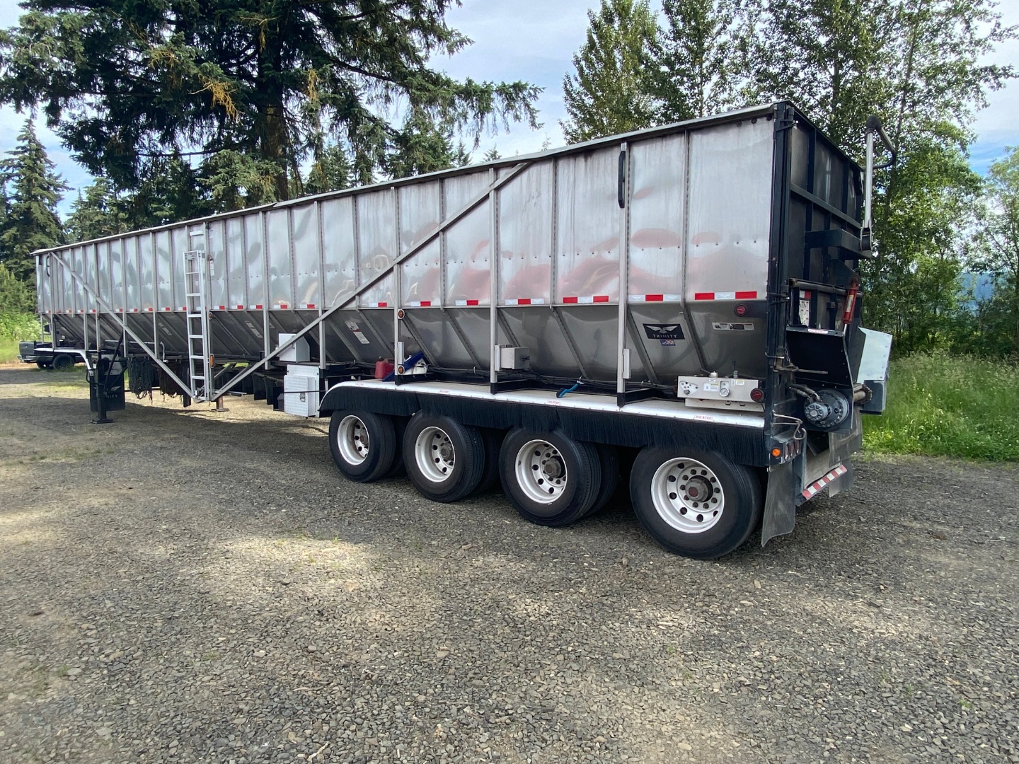 2019 Trinity 53' Quad axle Belt Trailer