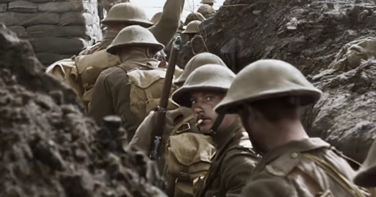 How Peter Jackson Made WWI Footage Seem Astonishingly New — Bunk