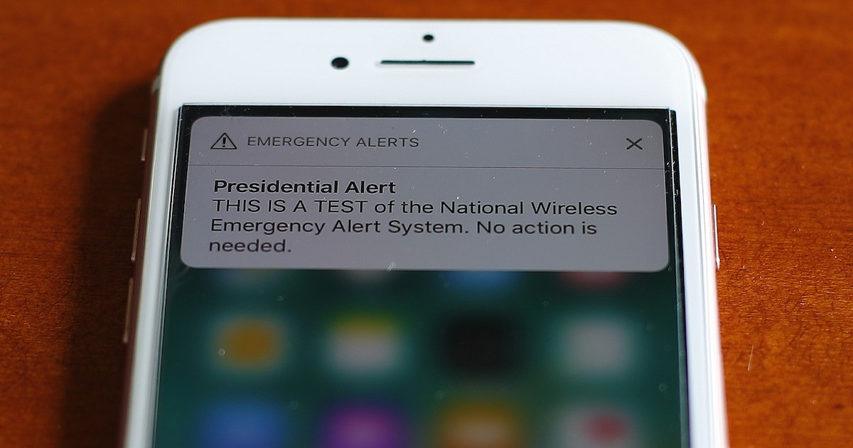 The Long, Strange History of the Presidential Text Alert — Bunk